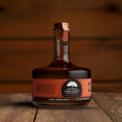 113 Bourbon Finished With Maple Wood Spirals