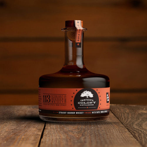 113 Bourbon Whiskey Finished With Maple Wood Spirals