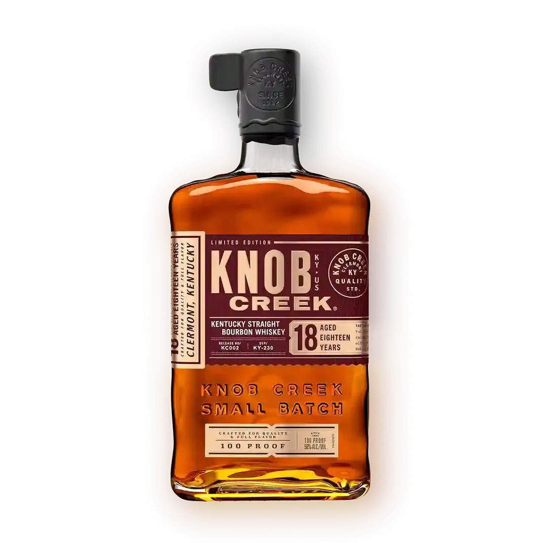 KNOB CREEK 18 YEAR BOURBON