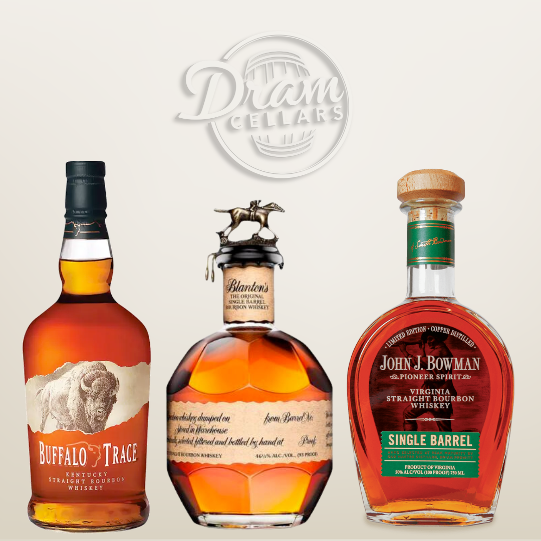 Buffalo Trace, Blanton's, and John J Bowman Bundle