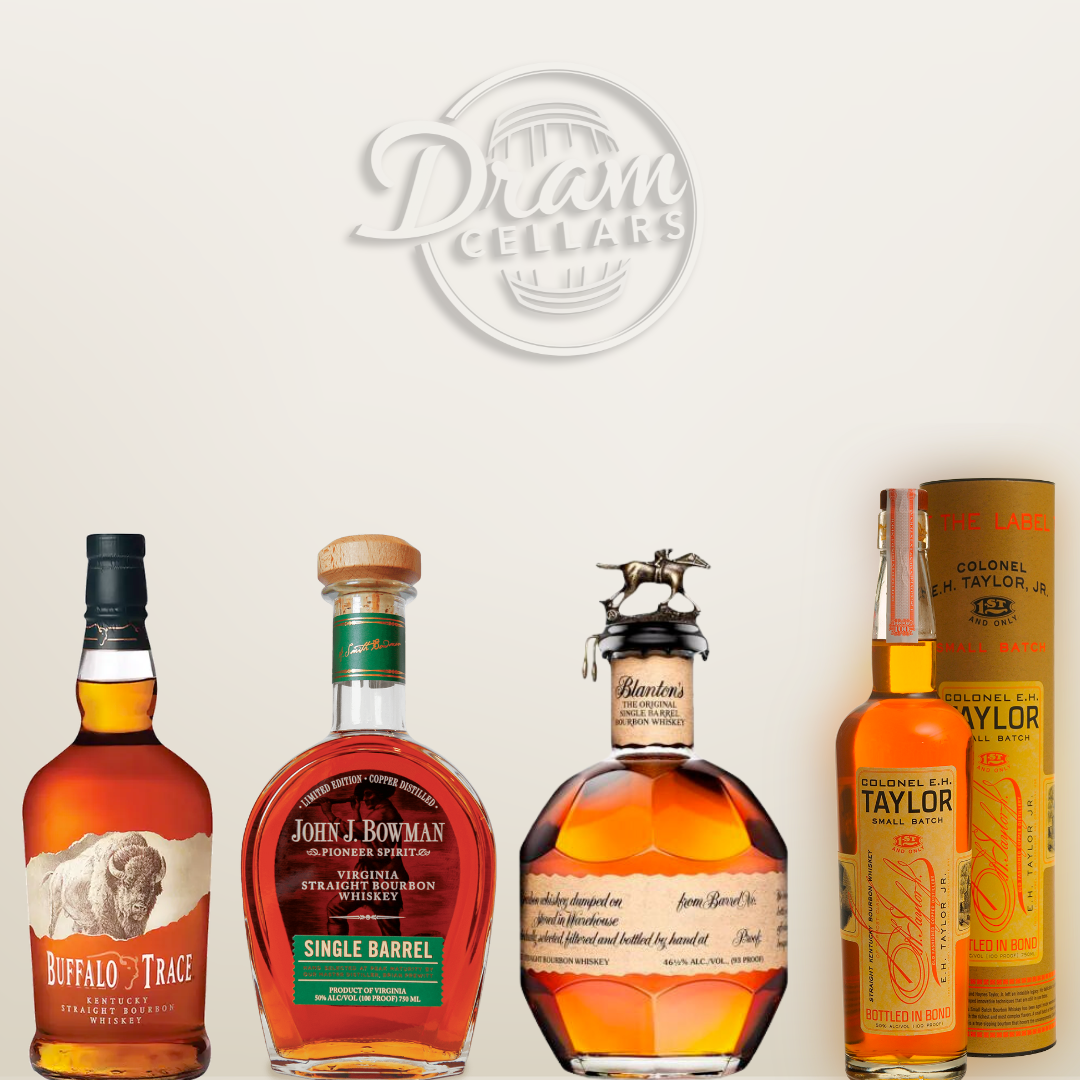 EH Taylor Small Batch, Blanton's, and John J Bowman Bundle