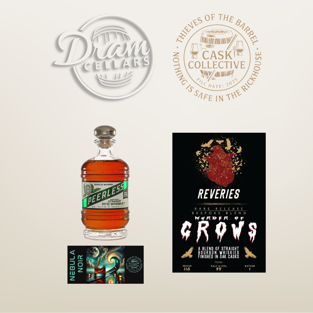 Cask Collective Bundle - Peerless Rye + The Reveries 'Murder of Crows'