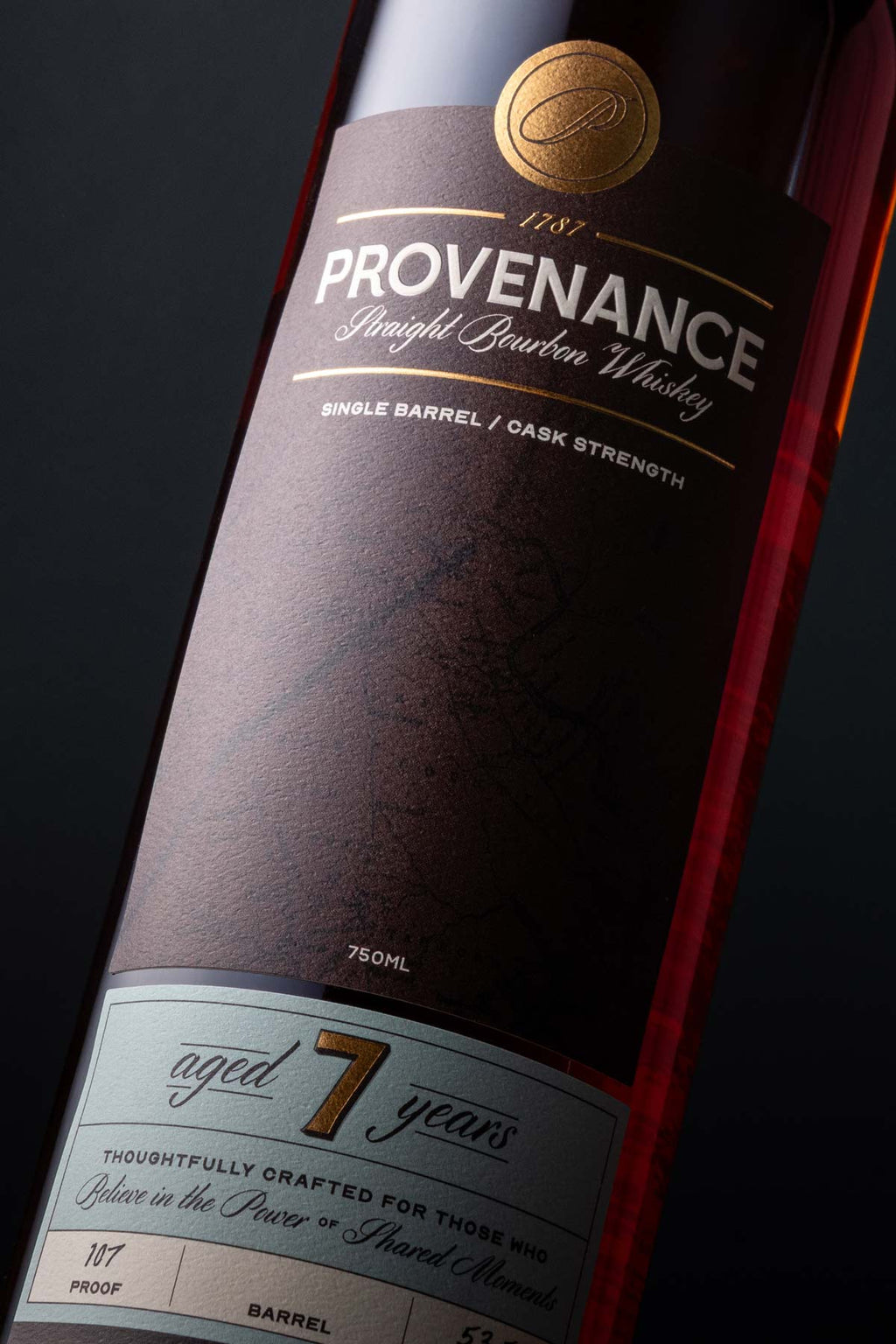 Provenance 7 Year Single Barrel Kentucky Straight Bourbon
