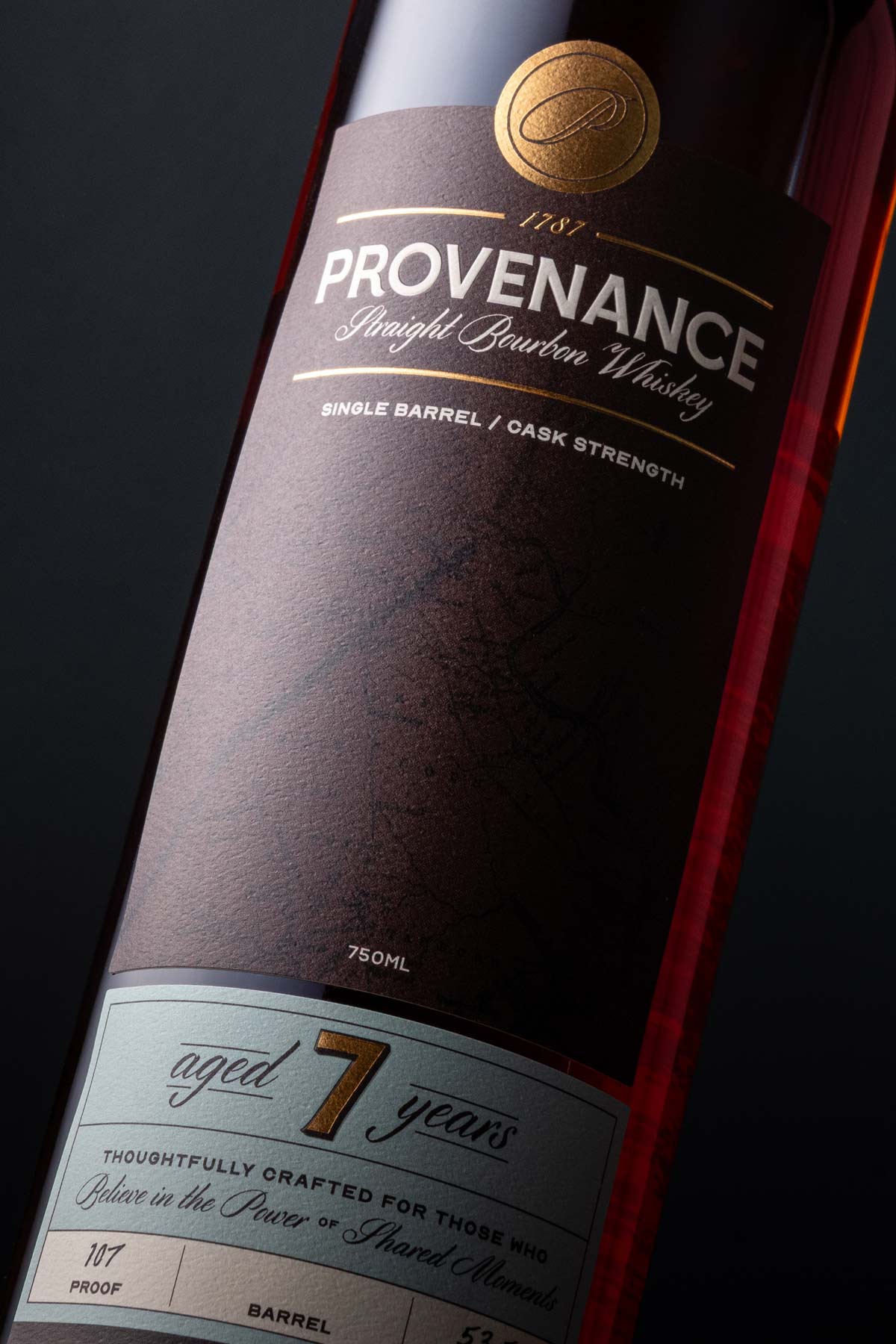 Provenance 7 Year Single Barrel Kentucky Straight Bourbon