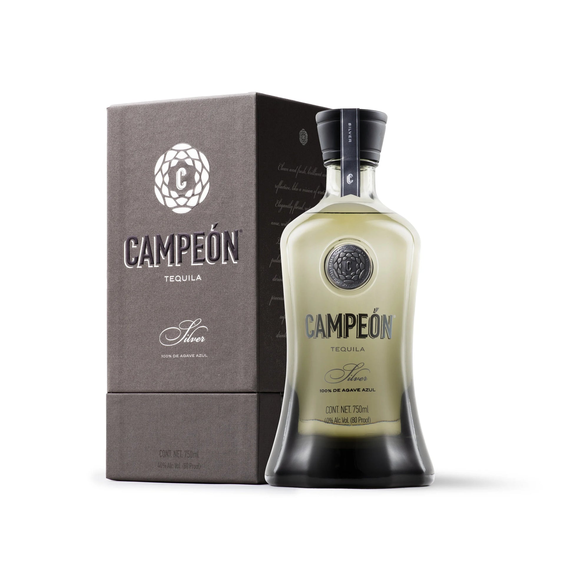 Campeon Silver Tequila (with Box)