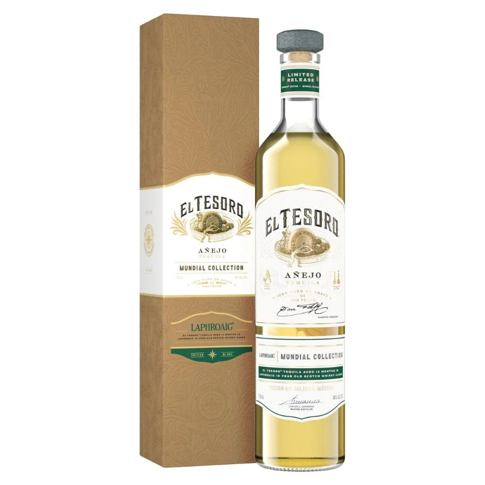 El Tesoro Mundial Collection – Añejo Tequila Finished in Laphroaig Barrels