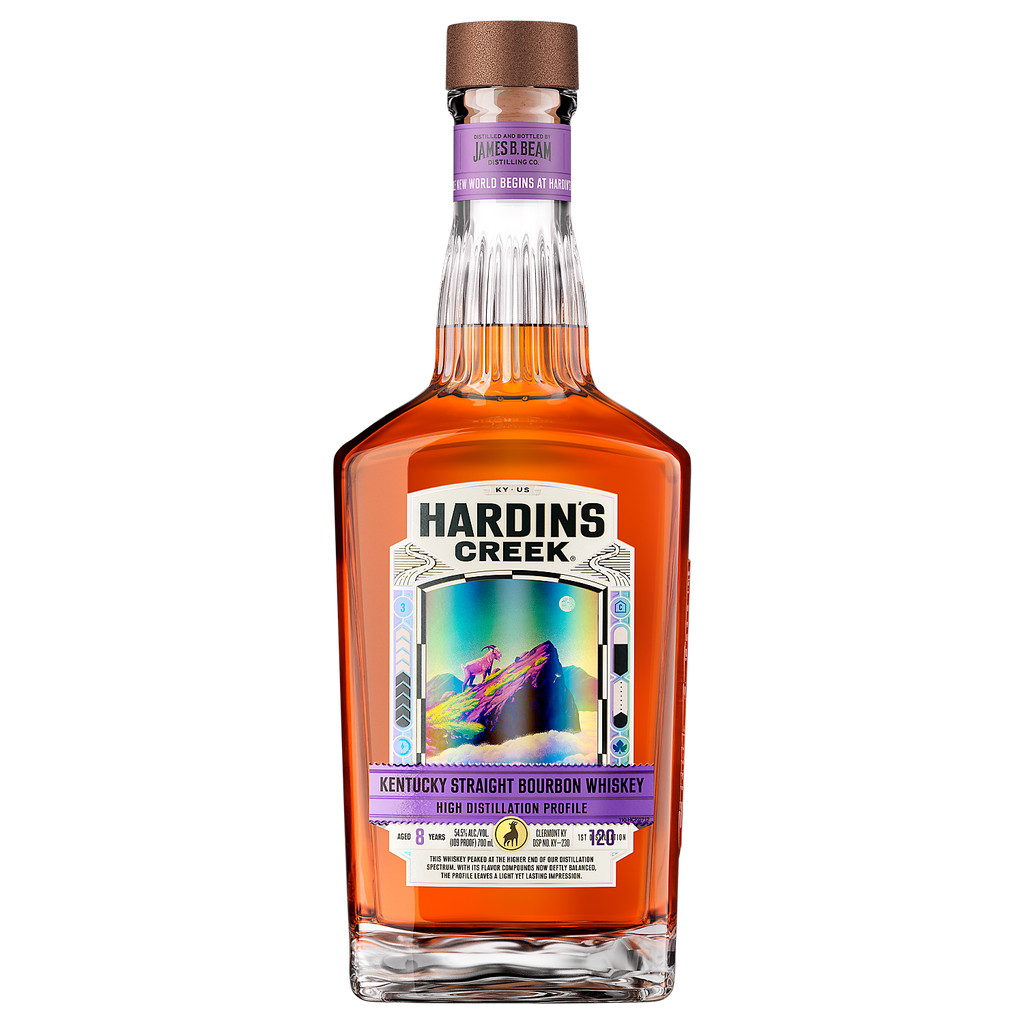 Hardin's creek straight bourbon high distillation profile 8 yr 109