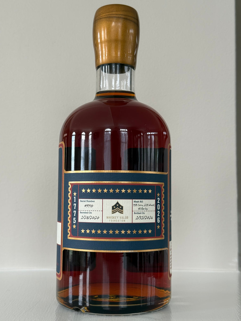 Blue Bolt 251: Big Fish Foundation x Whiskey Valor Single Barrel