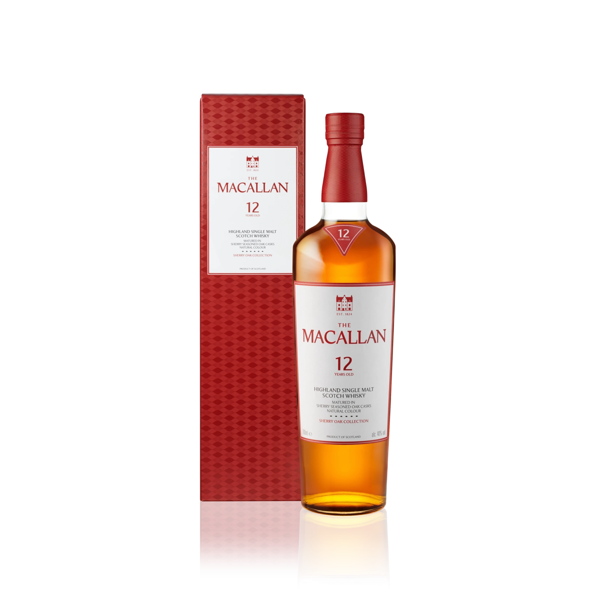 The Macallan 12 Yr Sherry Oak 750ml