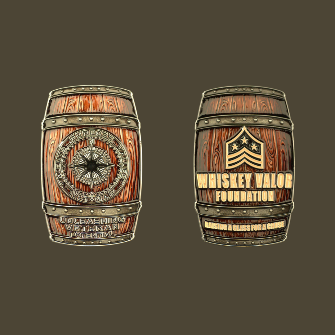 VET+MAP x Whiskey Valor Garrison Brothers Single Barrel (#14661)