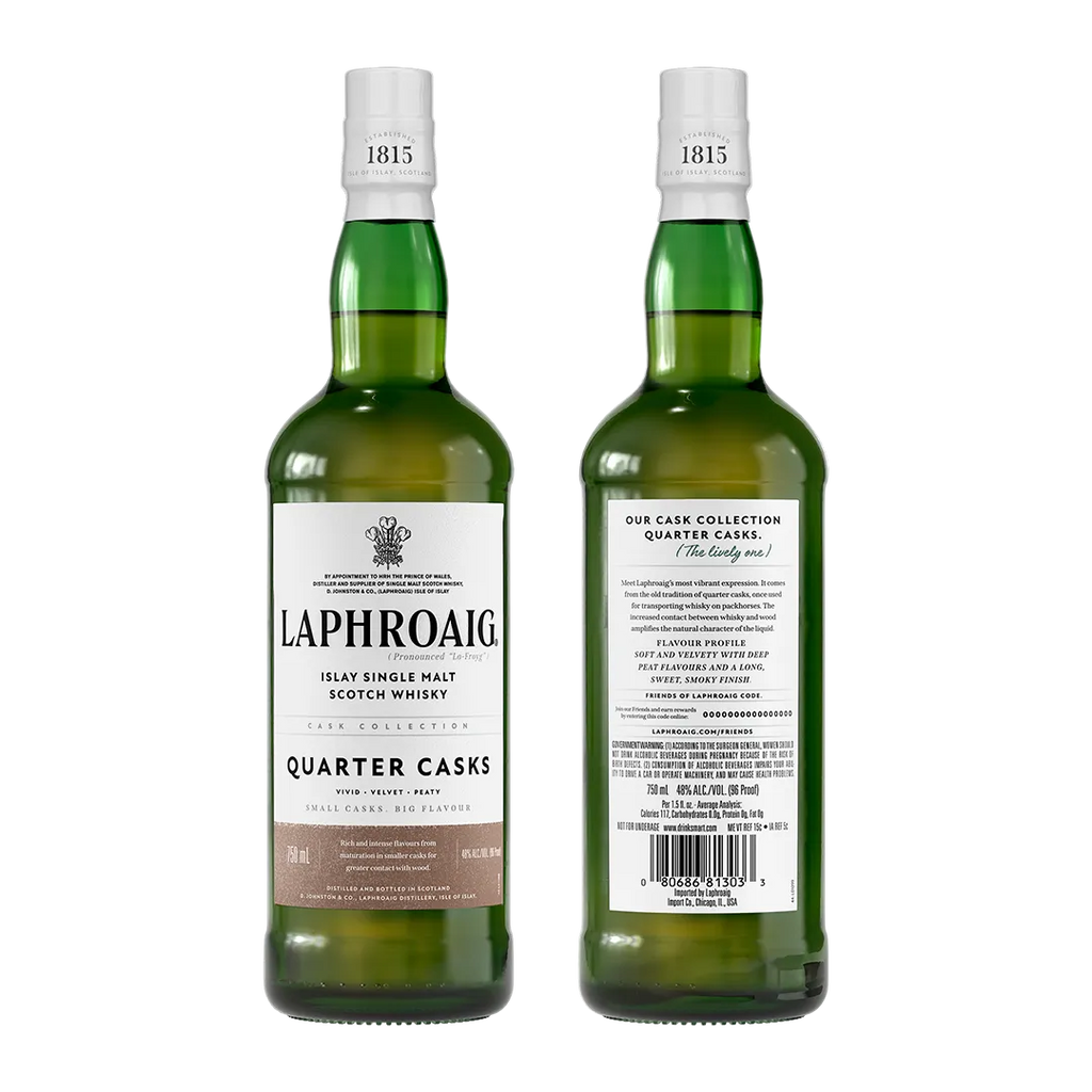Laphroaig Quarter Cask Islay Single Malt 750ml