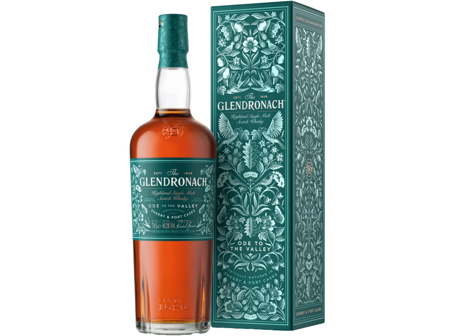 Glendronach Ode to the Valley Sherry and Port Cask