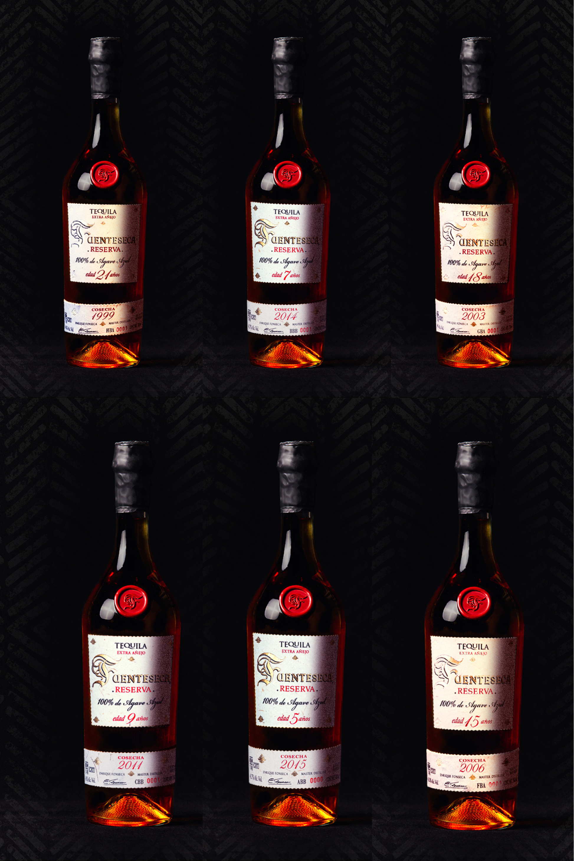 Tequila Fuenteseca Reserva Extra Anejo Aged ( 5yr - 21yr)  750ml