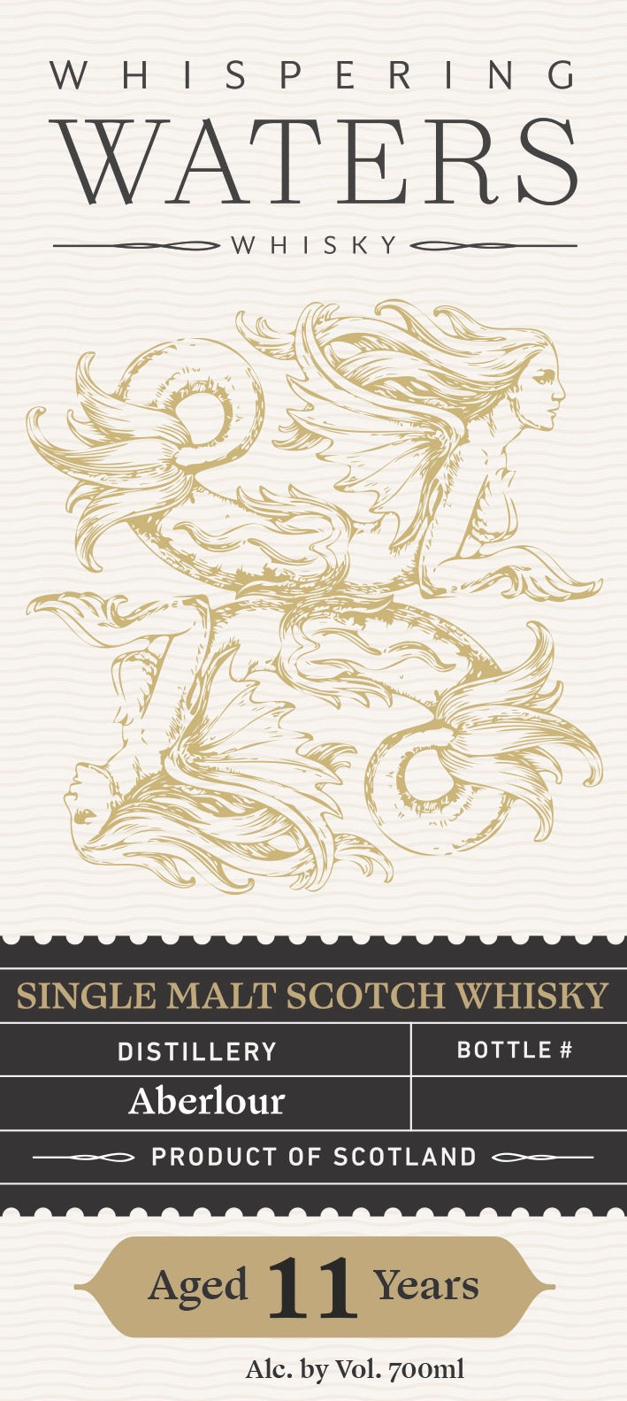 Whispering Waters Aberlour 11 Year Old, 1st Fill Ximénez-Spínola PX Sherry