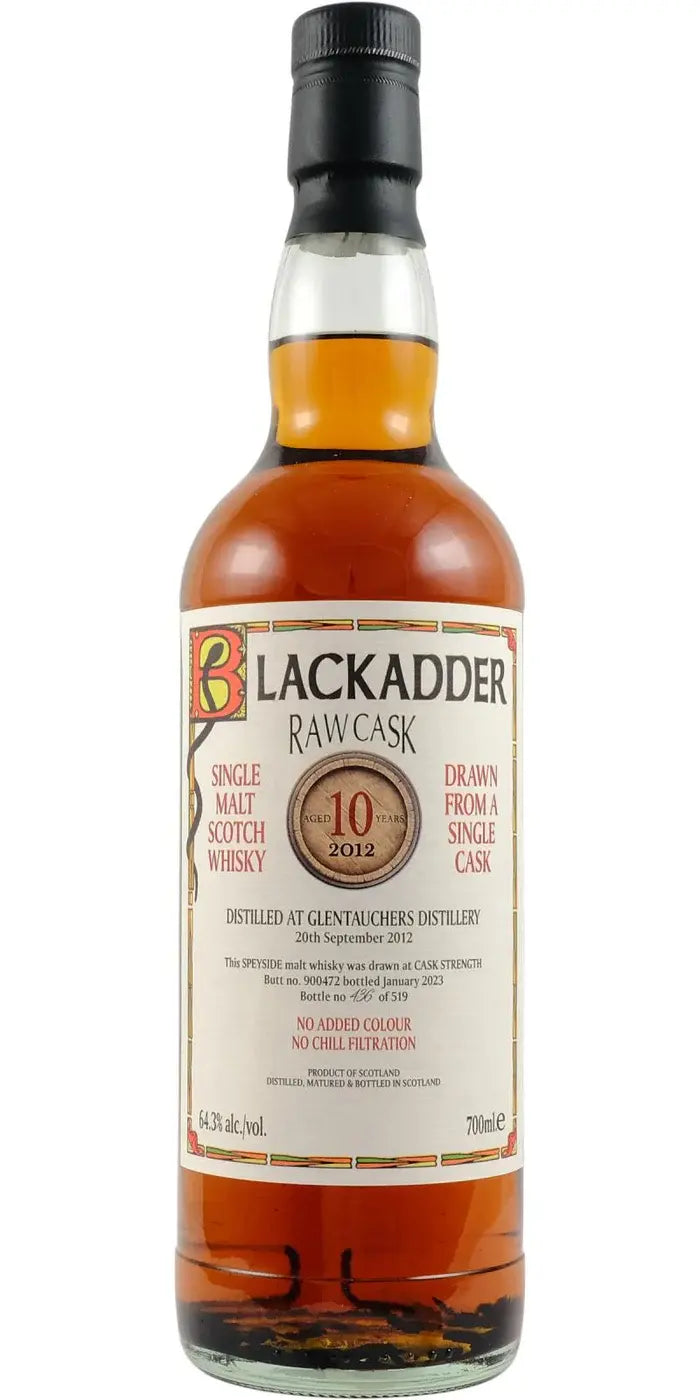 Blackadder Glentauchers 10 Year Raw Cask