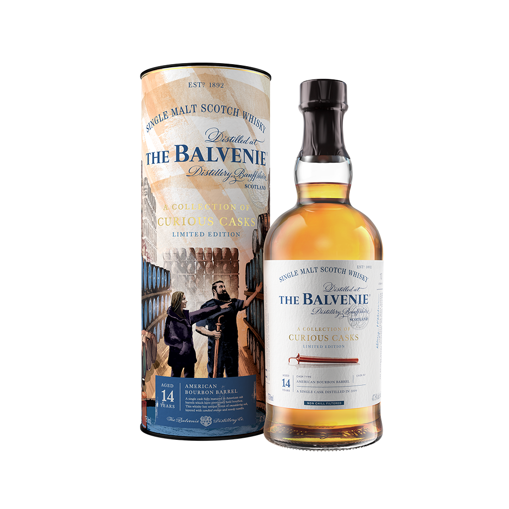 Balvenie 14 YR Bourbon Barrel Curious Cask Limited Edition