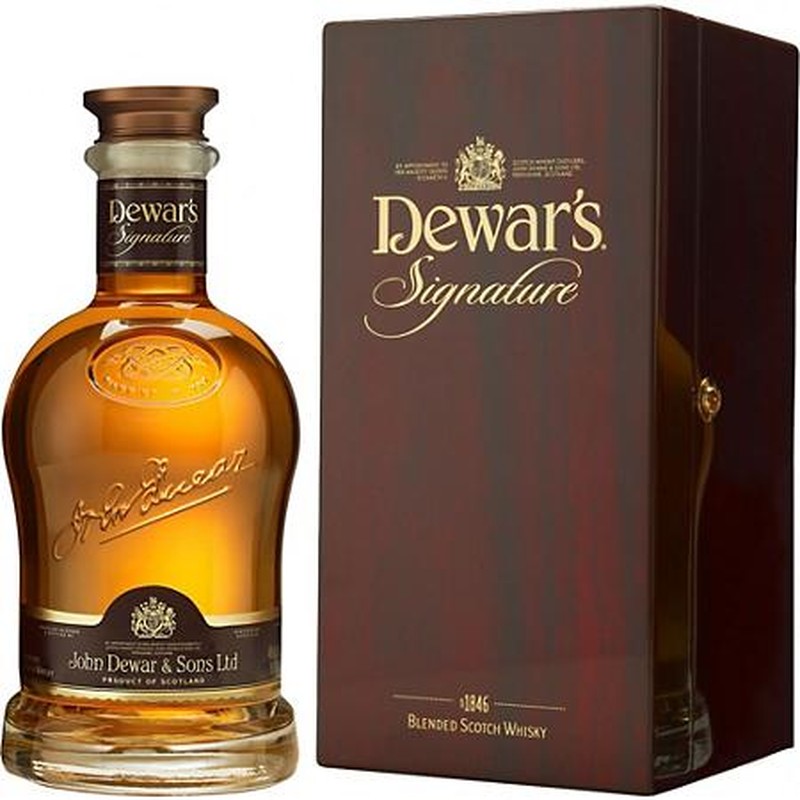 Dewar's Signature Blended Scotch Whiskey