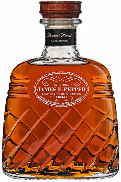 James E. Pepper Bourbon Decanter