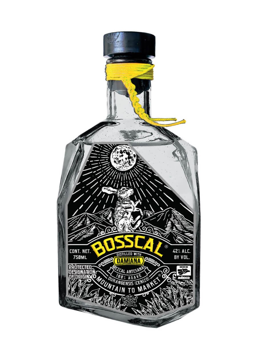 Bosscal Mezcal Damiana