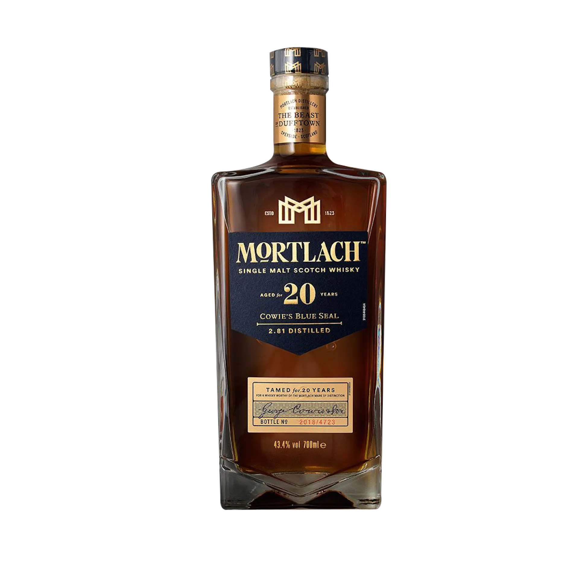 Mortlach 20 Year Old Single Malt Scotch Whisky, 750ml