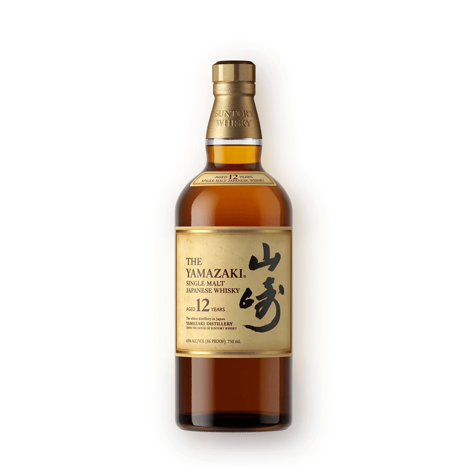 Yamazaki 12 Yr Old Single Malt Japanese Whiskey 750ml